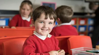 Denholme Primary School building in Bradford