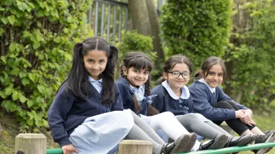 Parkwood Primary School building in Keighley