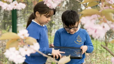 Victoria Primary School building in Keighley