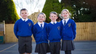 St Mary's Catholic Primary School building in Henley-in-Arden