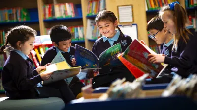 St Gregory's Catholic Primary School building in Stratford-upon-Avon