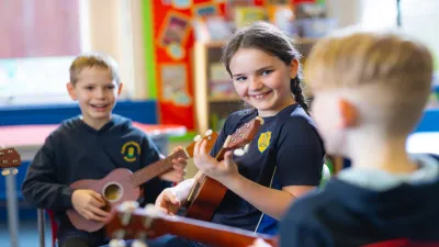 St Mary's Catholic Primary School building in Broadway