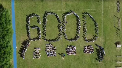Cavalry Primary School building in March