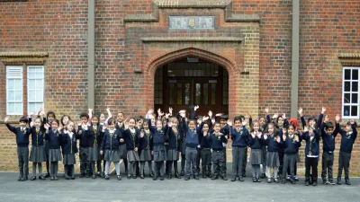 Hujjat Primary School building in Harrow