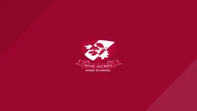 Five Acres High School building in Coleford