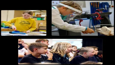 The Five Islands Academy building in St Mary's