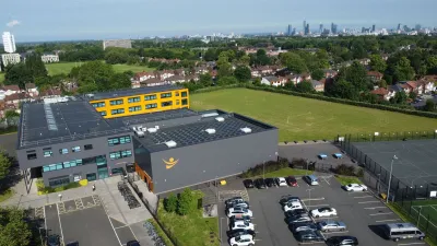 Manchester Enterprise Academy Central building in Manchester