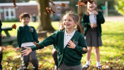 Bromet Primary School building in Watford