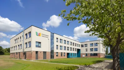 Stowmarket High School building in Stowmarket