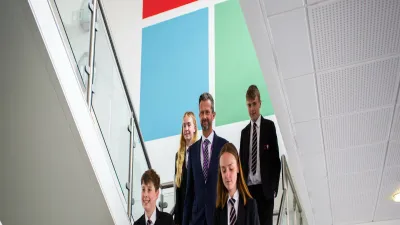 Frederick Gent School building in Alfreton