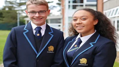 Kingsdown School building in Swindon