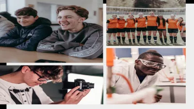 King Edward VI College building in Nuneaton