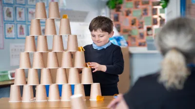 Rocklands School building in Lichfield