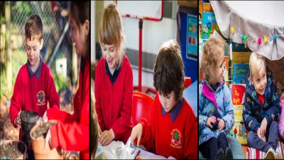 Northlew and Ashbury Parochial Church of England Primary School building in Okehampton