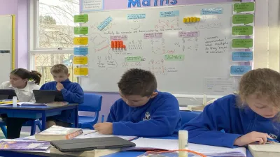 Lanivet Community Primary School building in Bodmin