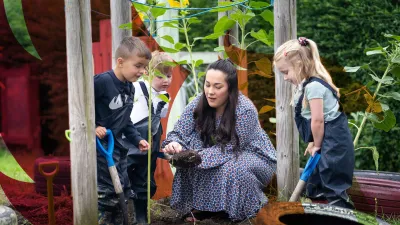 Greenacres Primary School building in Shrewsbury