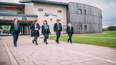 Goole Academy building in Goole