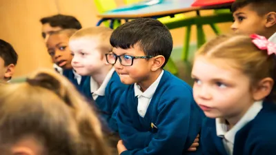 Lower Fields Primary Academy building in Bradford