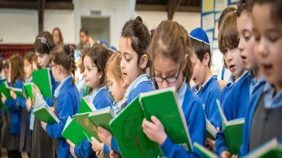 Sacks Morasha Jewish Primary School building in London