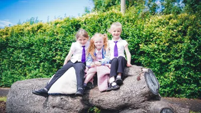 The Rushmere Park Academy building in Leighton Buzzard