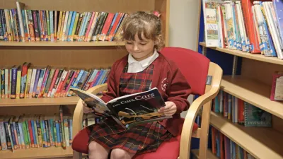 Bibury Church of England Primary School building in Cirencester