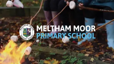 Meltham Moor Primary School building in Holmfirth