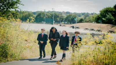 Ark Pioneer Academy building in Barnet
