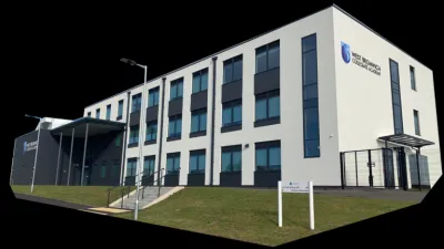 West Bromwich Collegiate Academy building in West Bromwich