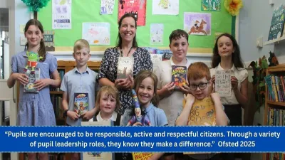Spaxton CofE Primary School building in Bridgwater