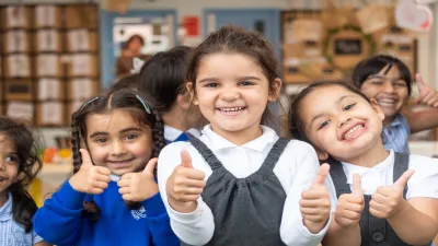 The Rosary Catholic Primary School building in Birmingham