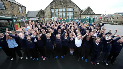 Annfield Plain Junior School building in Stanley