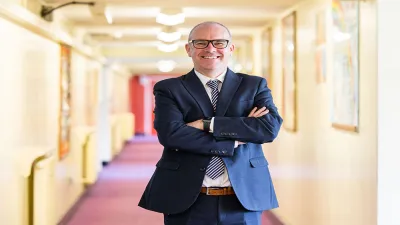 Moorside High School building in Stoke-on-Trent