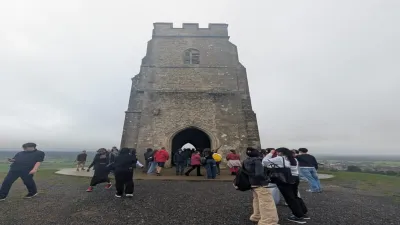 Richard Huish College building in Taunton