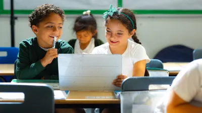 Telscombe Cliffs Academy building in Peacehaven