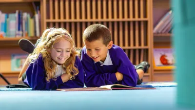 Peacehaven Heights Academy building in Peacehaven