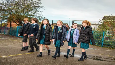 Holy Spirit Catholic Academy building in Bootle