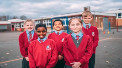 Holy Family Catholic Academy building in Wigan