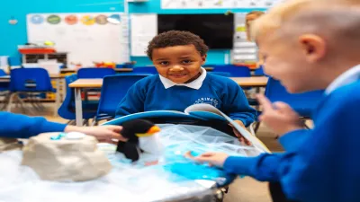 Cockington Primary School building in Torquay
