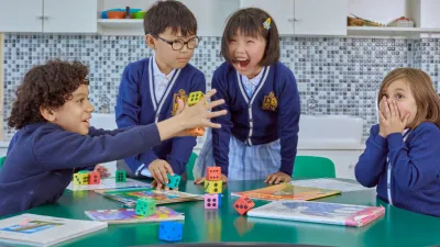 British School of Ulaanbaatar building in Mongolia