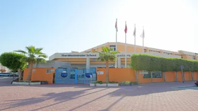 Gems the Westminster School building in Dubai