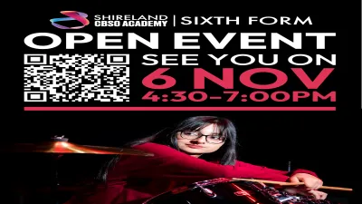 Shireland CBSO Academy building in West Bromwich