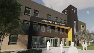 Chilmington Green School building in Ashford