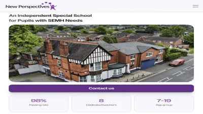 New Perspectives School building in Birmingham