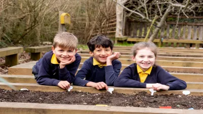 Wheatfield Primary School building in Bristol