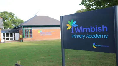 Wimbish Primary Academy building in Saffron Walden