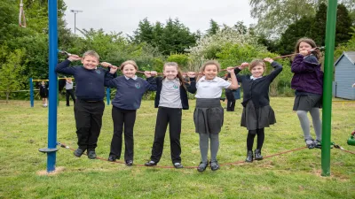 Crowmoor Primary School building in Shrewsbury