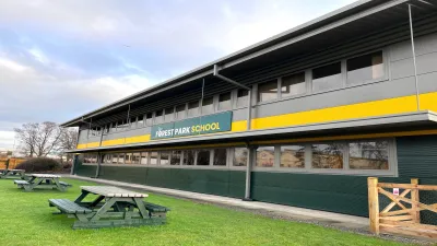 Forest Park School building in Newton Aycliffe
