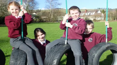 Onny CofE (A) Primary School building in Craven Arms