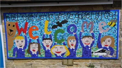 Balcombe Cofe Primary School building in Haywards Heath