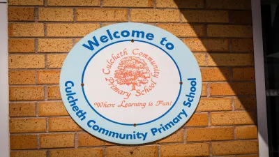 Culcheth Community Primary School building in Warrington